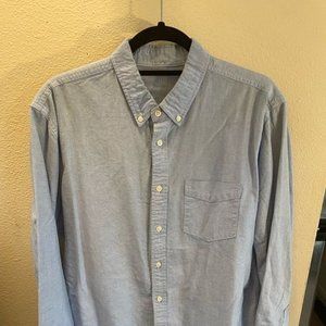Jackthreads Blue Button Down Shirt